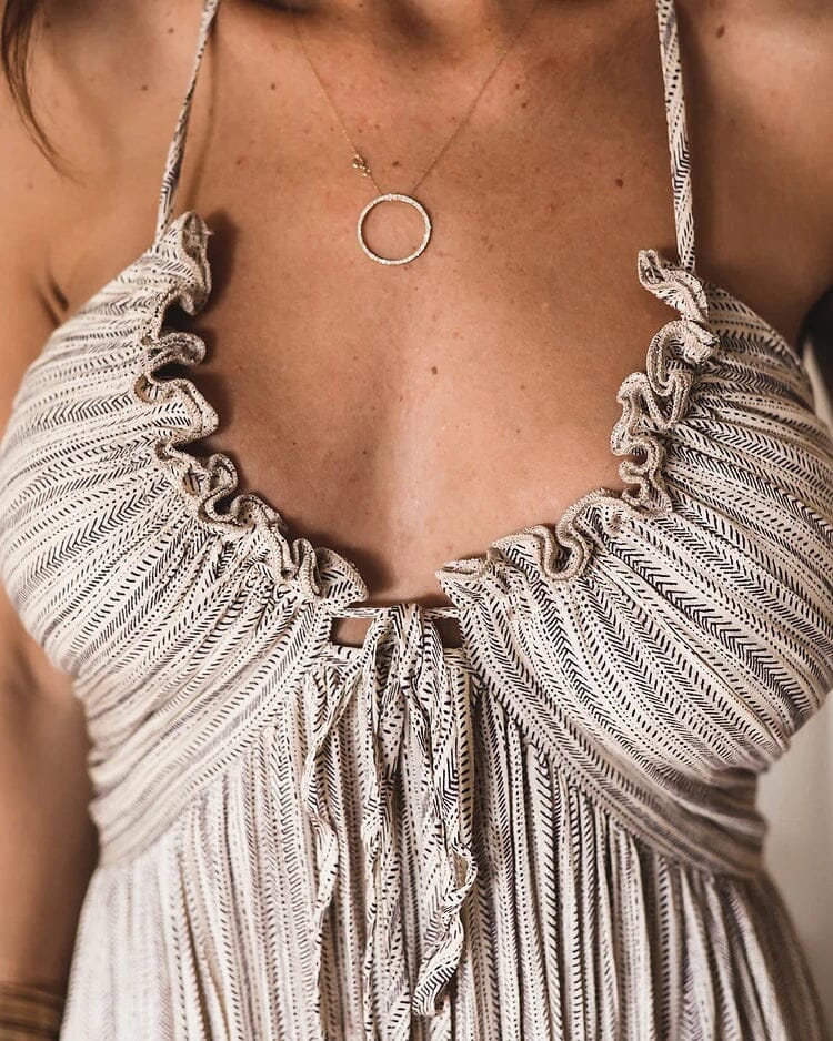 Eva | Open Back Summer Dress