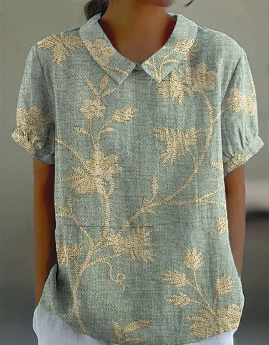 Arabella | Vintage Floral Blouse