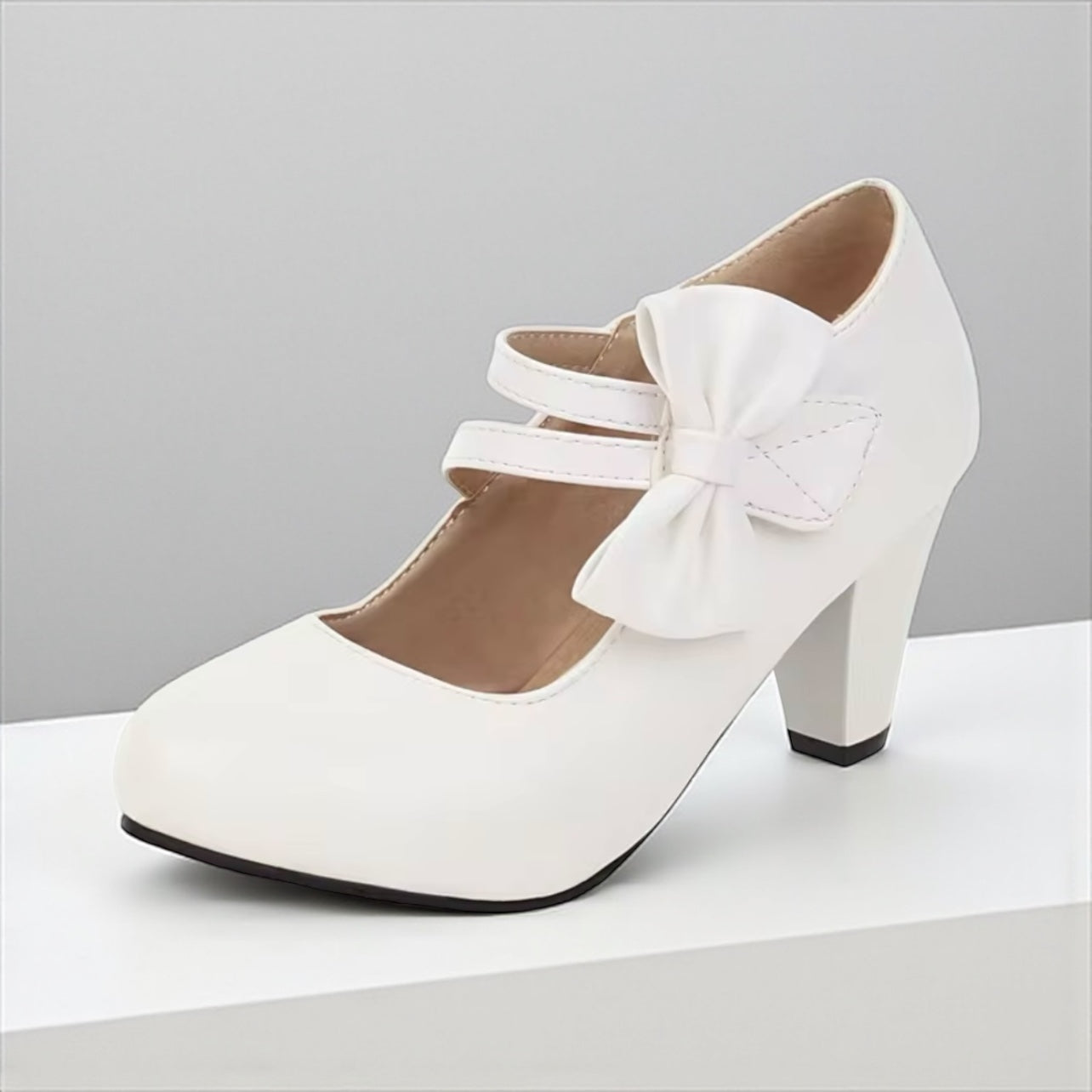 Olivia | Elegant Bow Heels