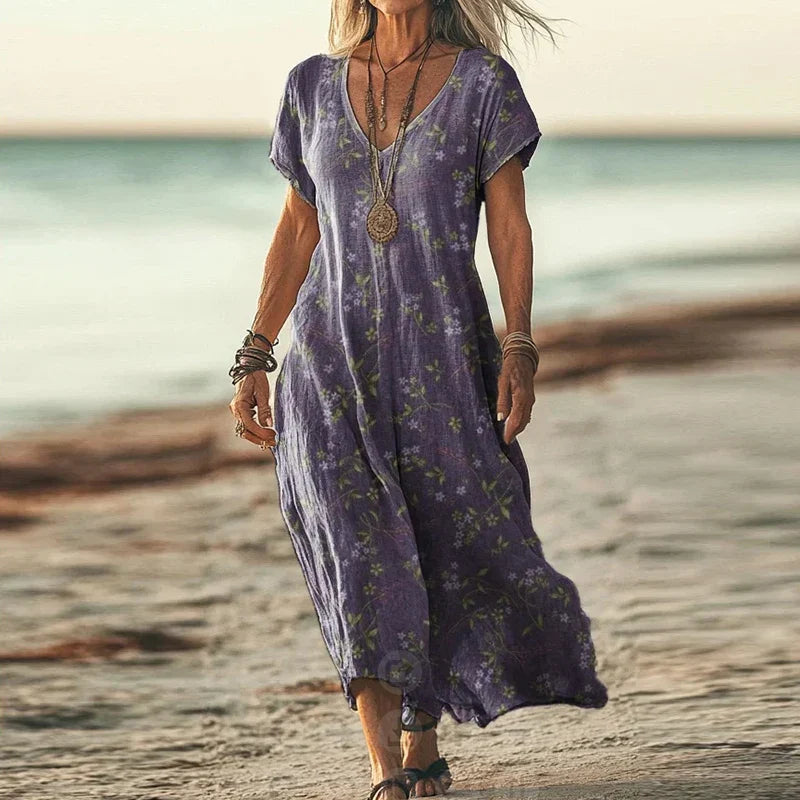 Claudia | Floral Midi Dress