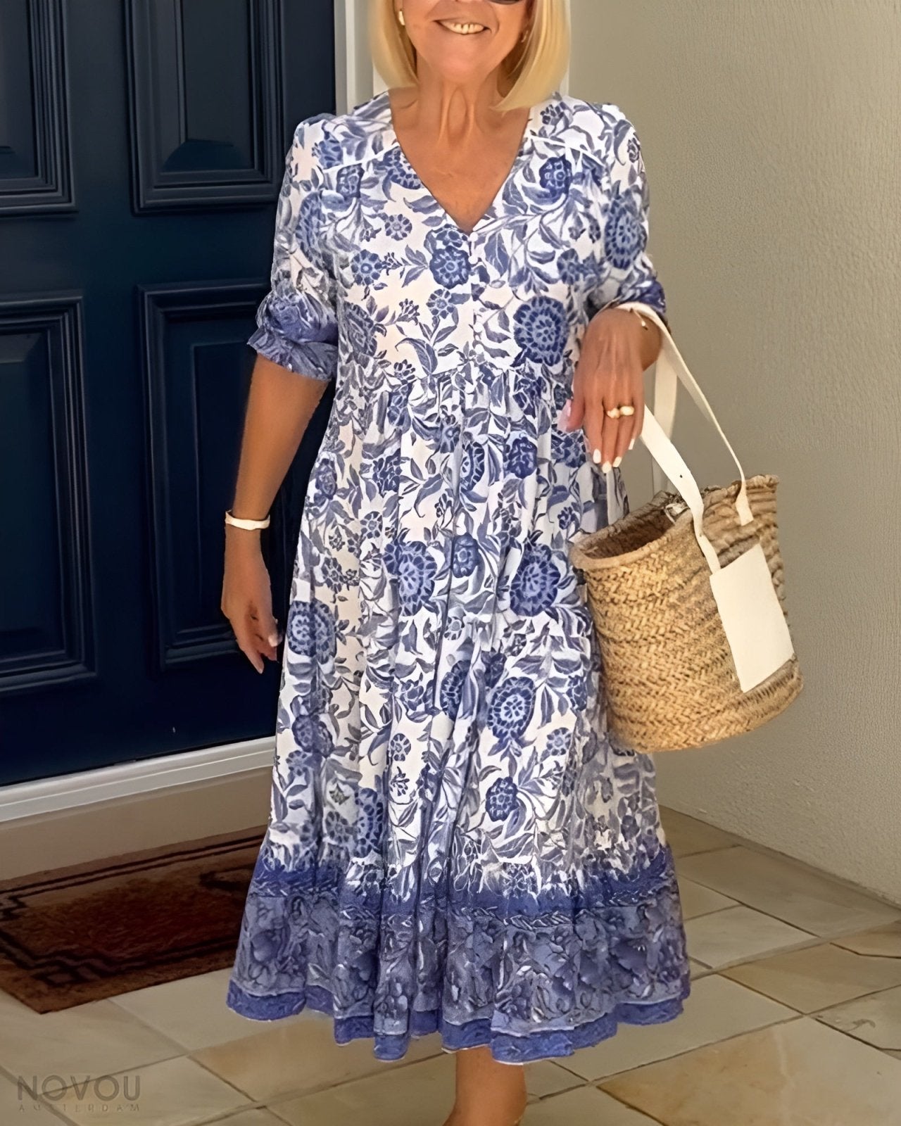 Aria | Elegant Floral Dress