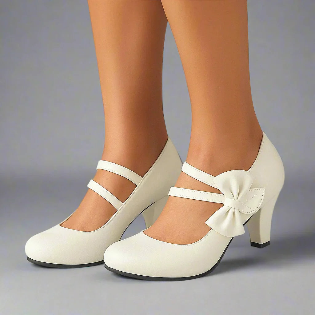 Olivia | Elegant Bow Heels