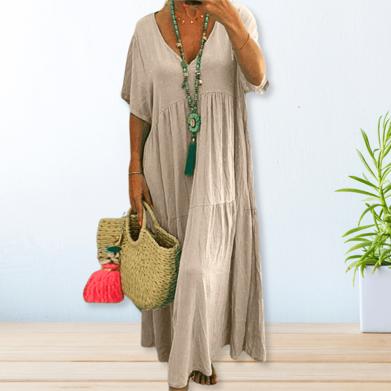 Emma | Airy Cotton-Linen Dress