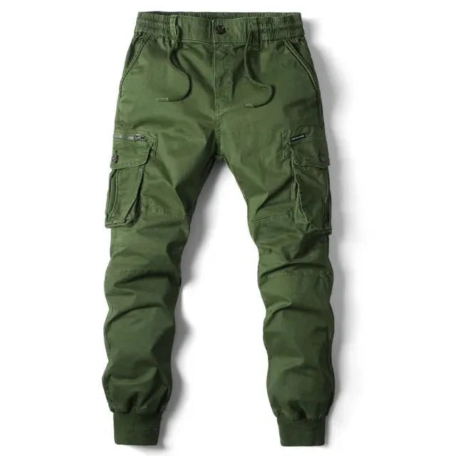 Mino | Cotton Cargo Trousers
