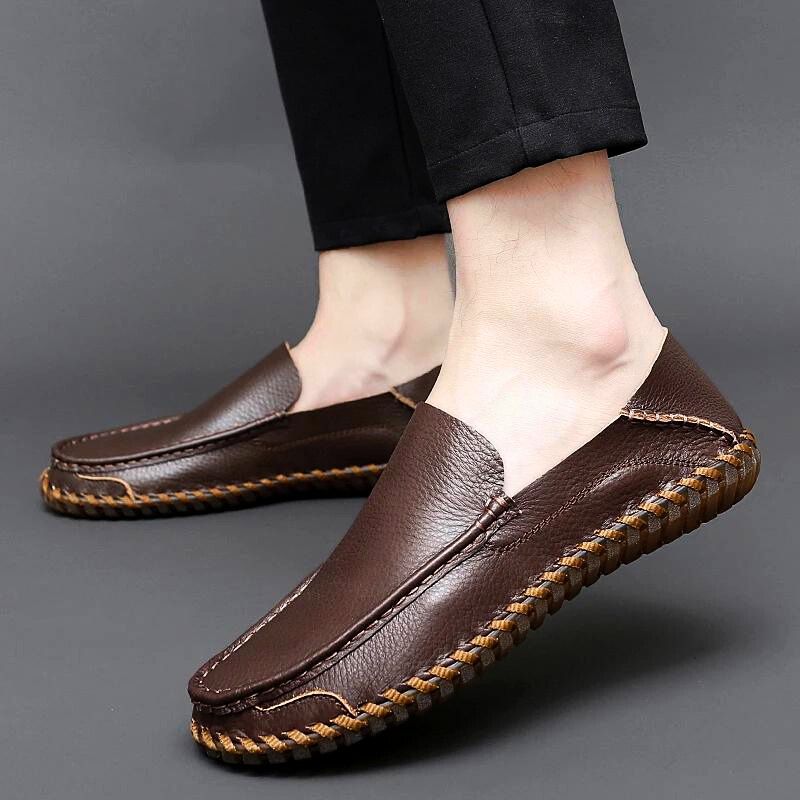 Mykonos Faux Leather Loafers