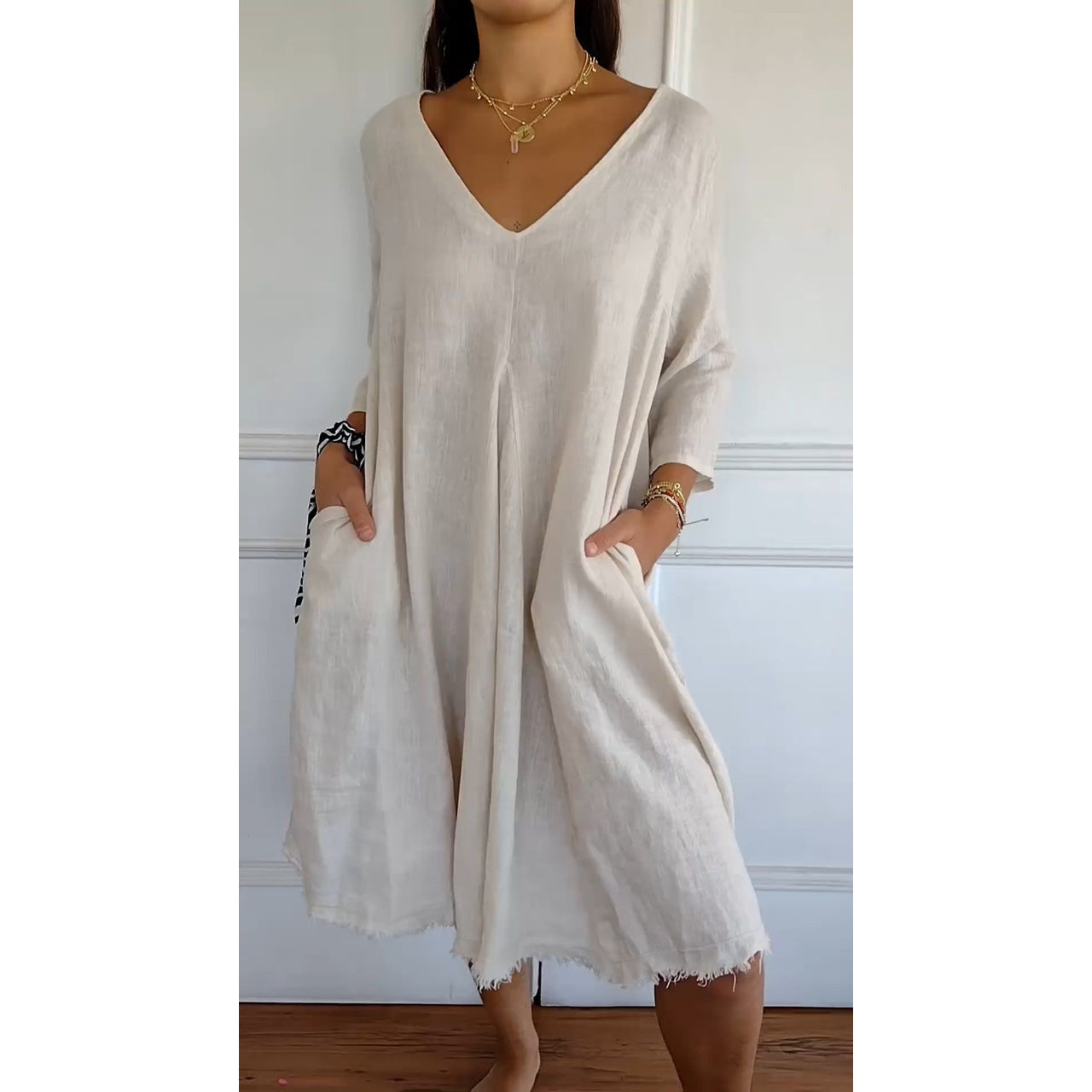 Kassandra | Casual Linen Dress