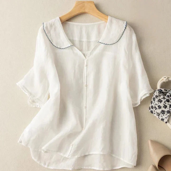 Aviana | Linen Blouse