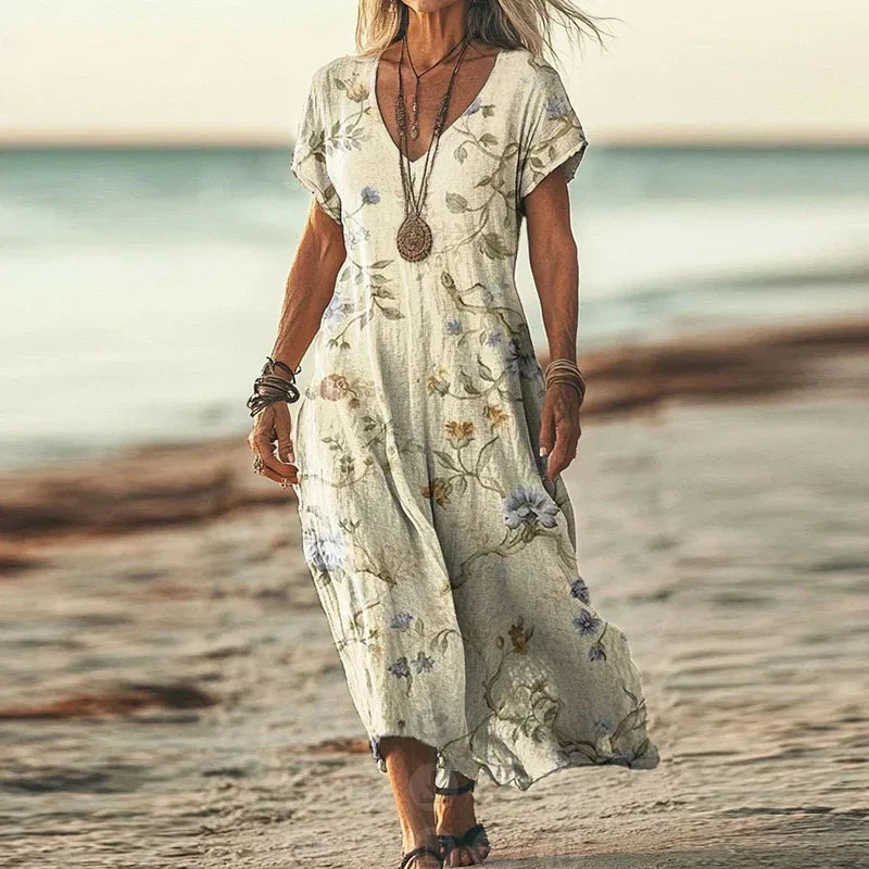 Claudia | Floral Midi Dress