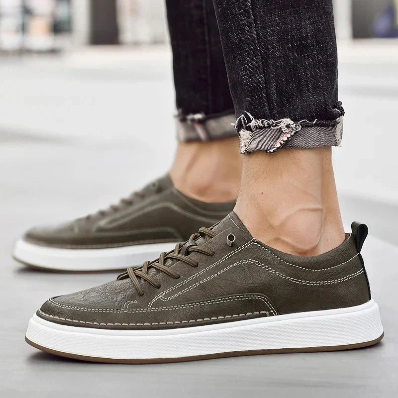 Berkeley | Genuine Faux Leather Sneakers