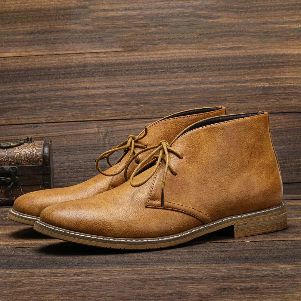 Camden | Faux Leather Boots
