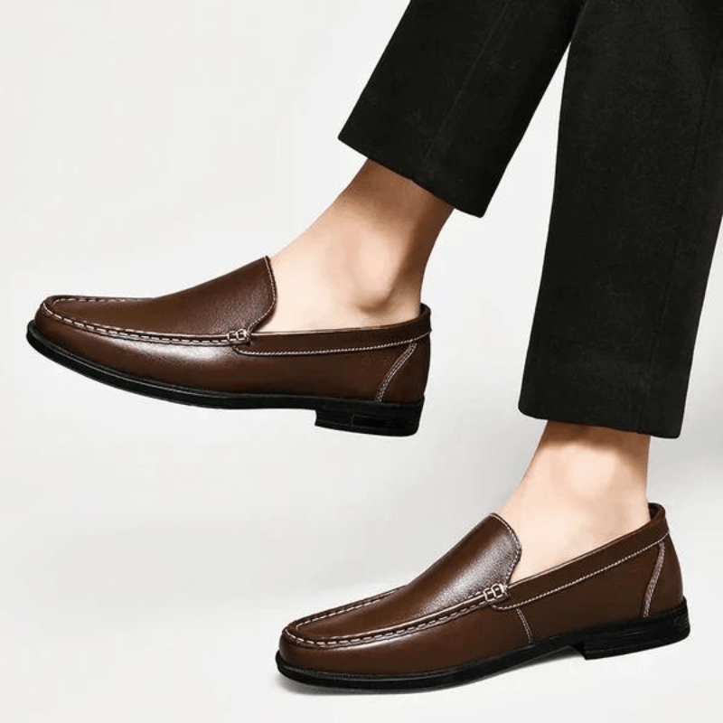 Lucas | Stylish Faux Leather Loafers