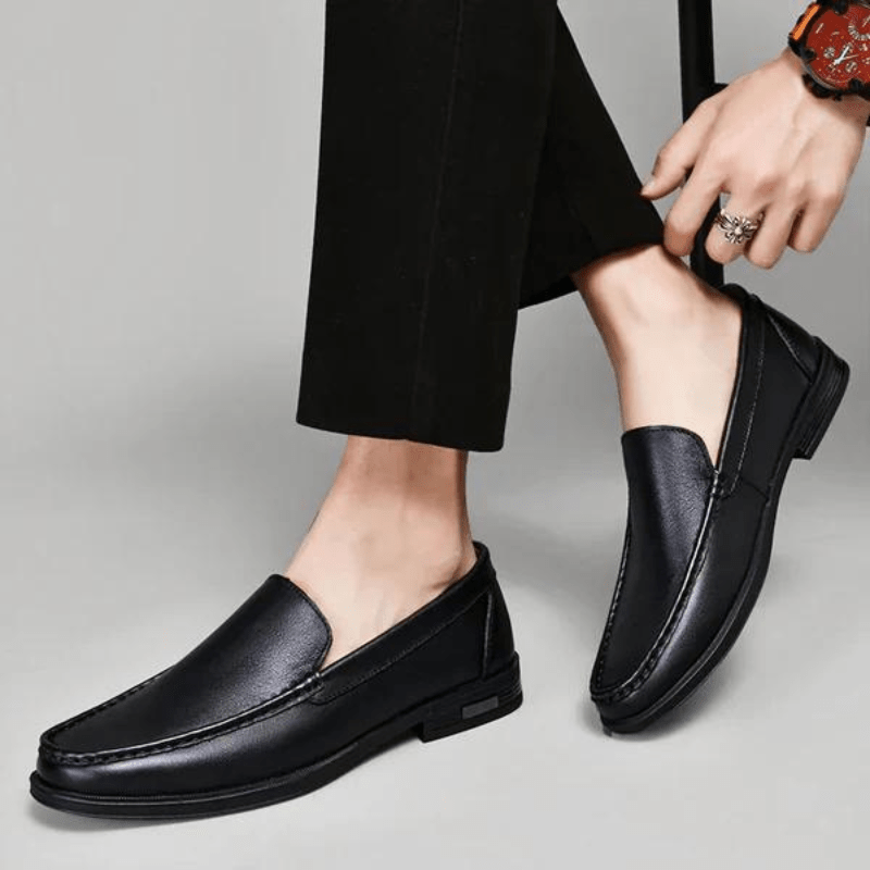 Lucas | Stylish Faux Leather Loafers