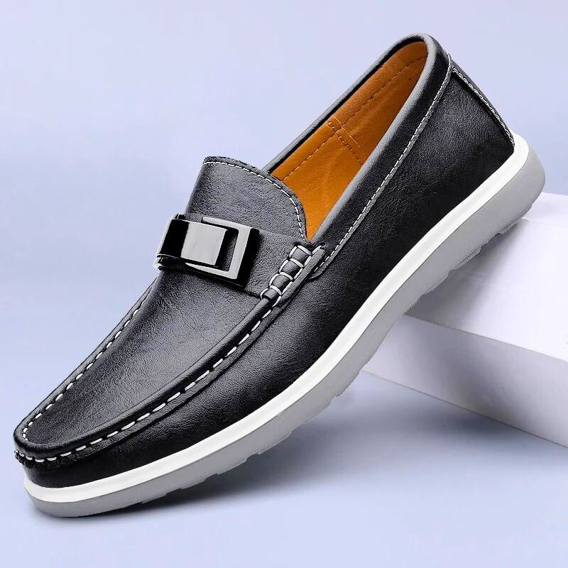 Lugano | Faux Leather Loafers