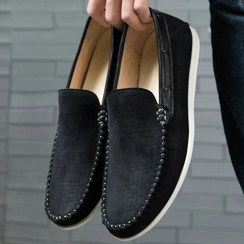 Matteo | Genuine Faux Leather Loafers