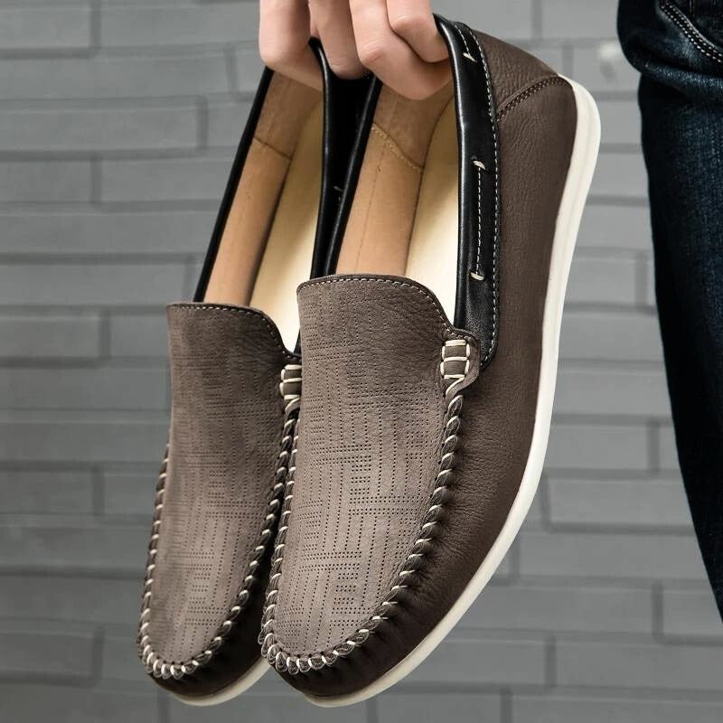 Matteo | Genuine Faux Leather Loafers