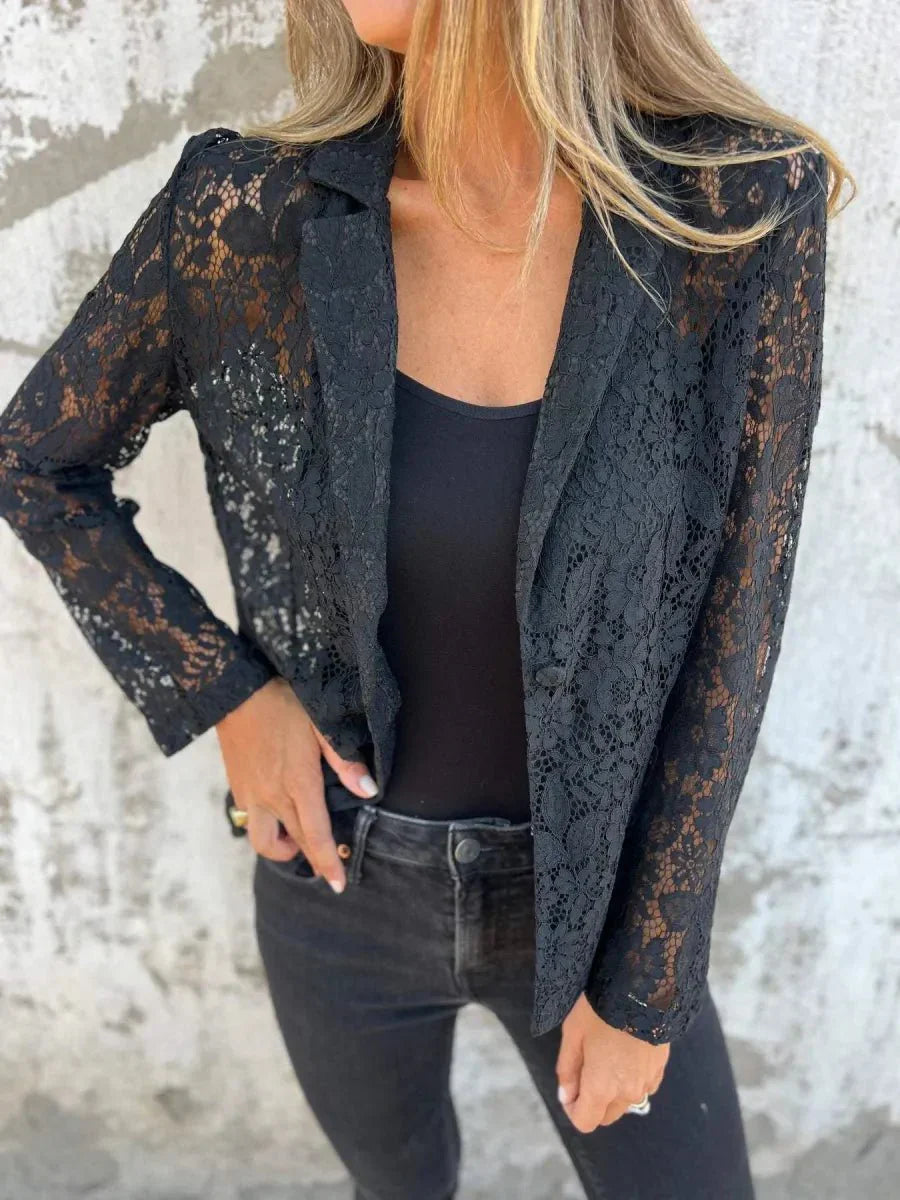 Lucienne | Elegant Lace Women’s Blazer