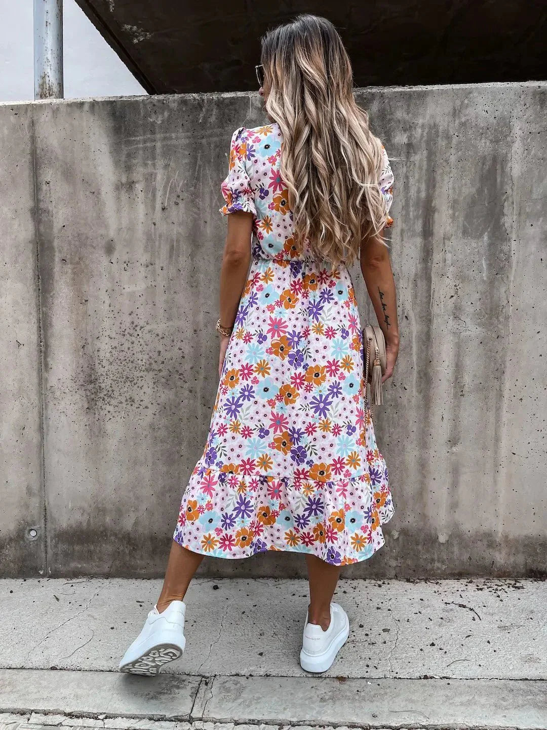 Naila | Elegant Floral Dress