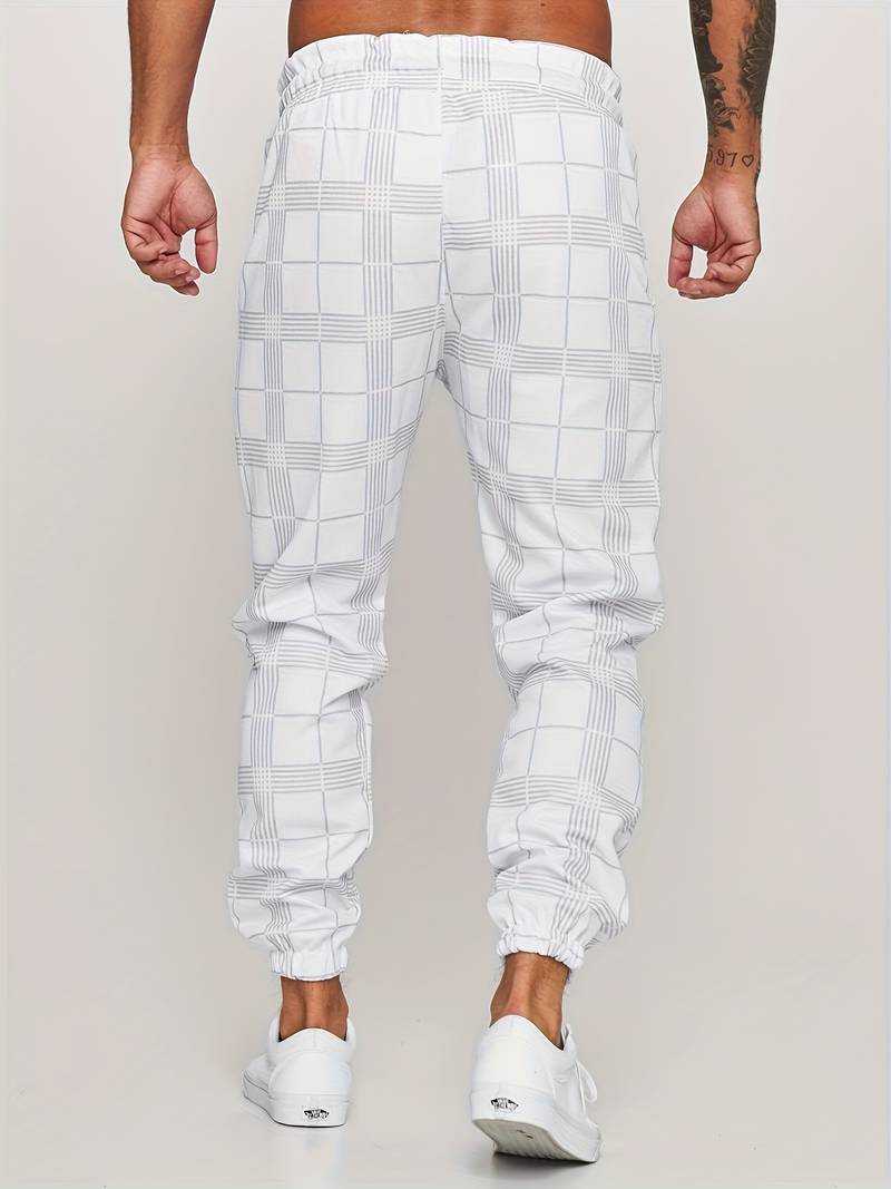 Stefano | Checkered Sweatpants