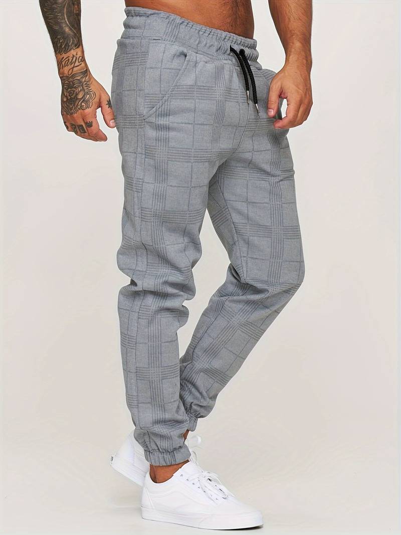 Stefano | Checkered Sweatpants