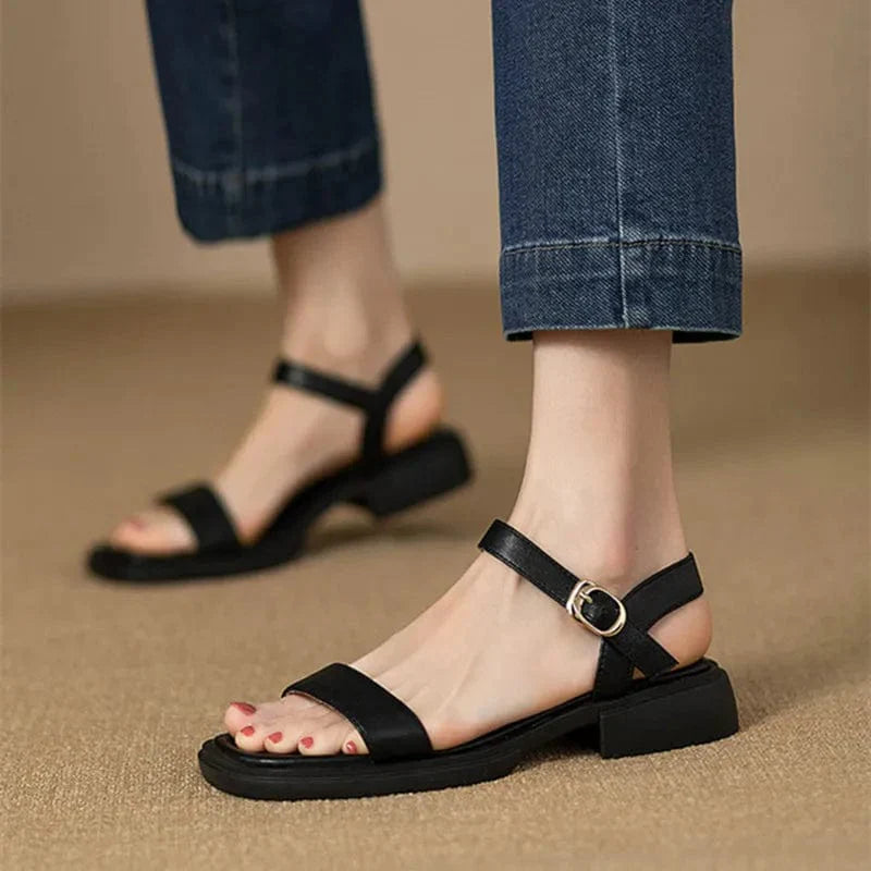 Noemi | Low Heel Sandals