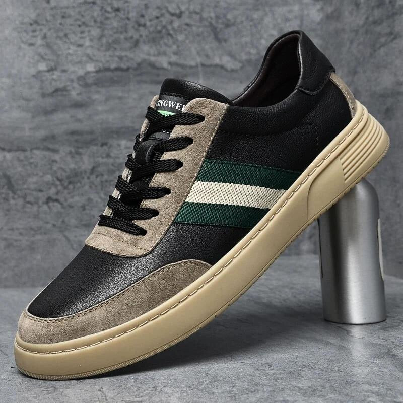 Urbano | Faux Leather Sneakers