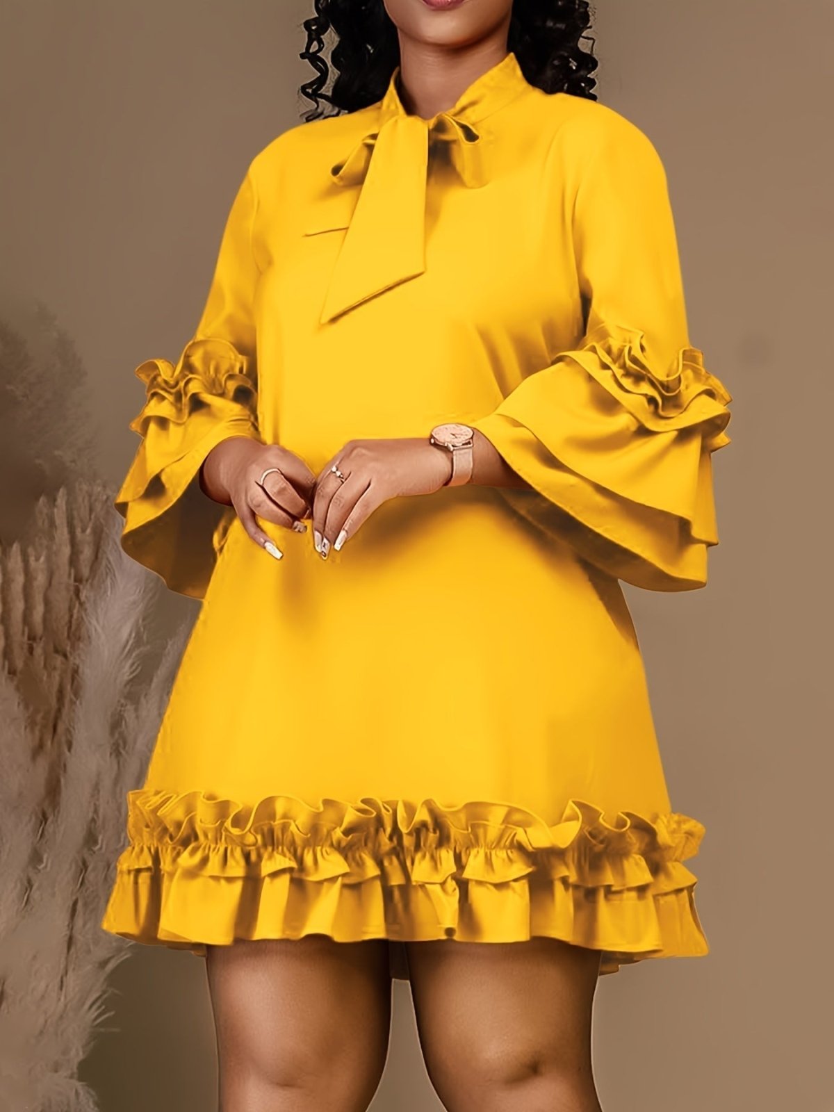 Valeria | Elegant Dress with Ruffles