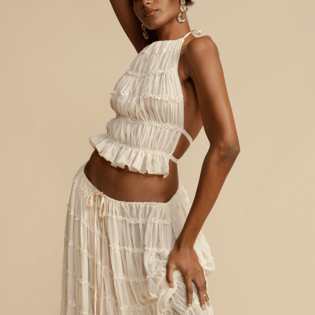 Selara | Elegant Pleated Summer Set