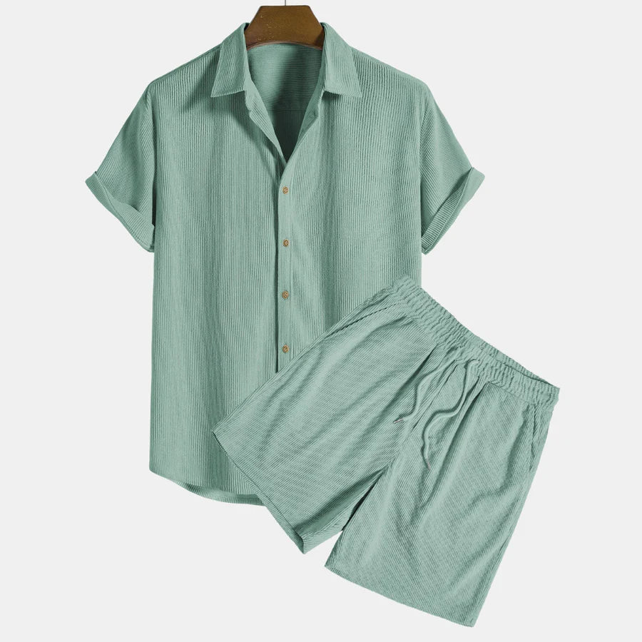 Zachary | Elegant Corduroy Trouser Set